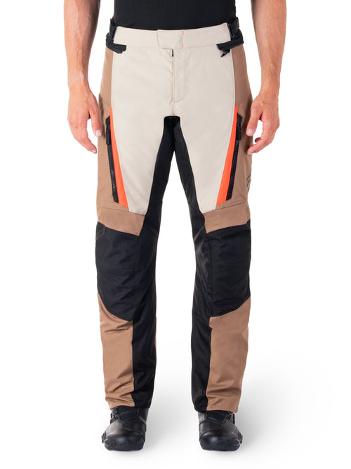 Alpinestars ST-1 Waterproof Khaki/Zand/Rood Motorbroek