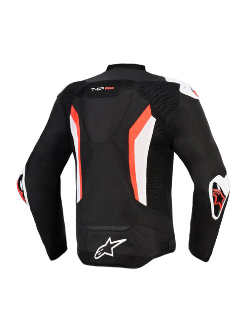 Alpinestars T-GP Air Schwarz/Fluorot Motorradjacke