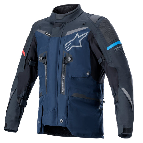 Alpinestars Boulder Gore-Tex Blau/Schwarz Motorradjacke