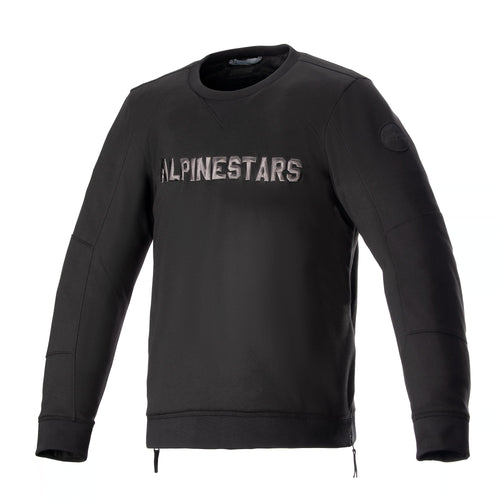 Alpinestars Fleece Legit Zwart/Grijs Zwart Motorjas