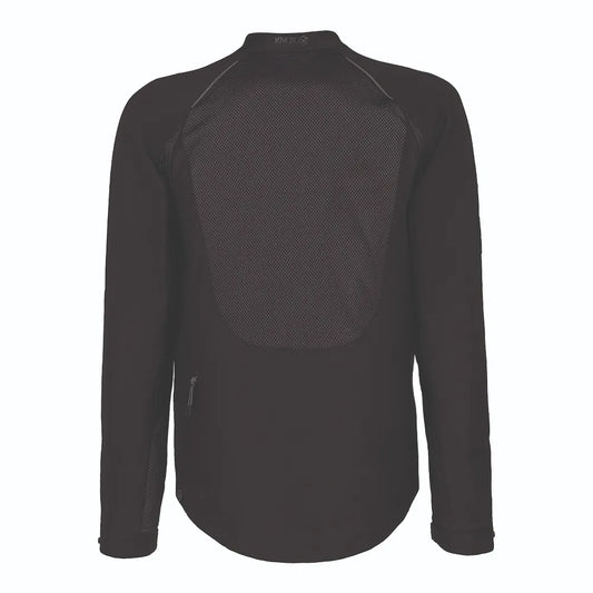 Knox Tor Schutzshirt – CE- und AA-zertifizierte Motorradjacke, Schwarz