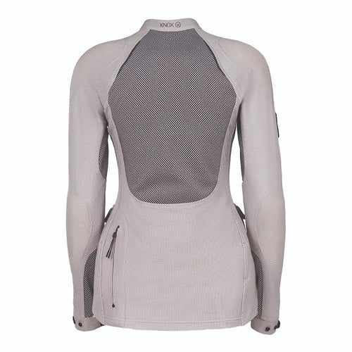 Knox Tor Dames Light Grey – AA Armoured Motorcycle Shirt