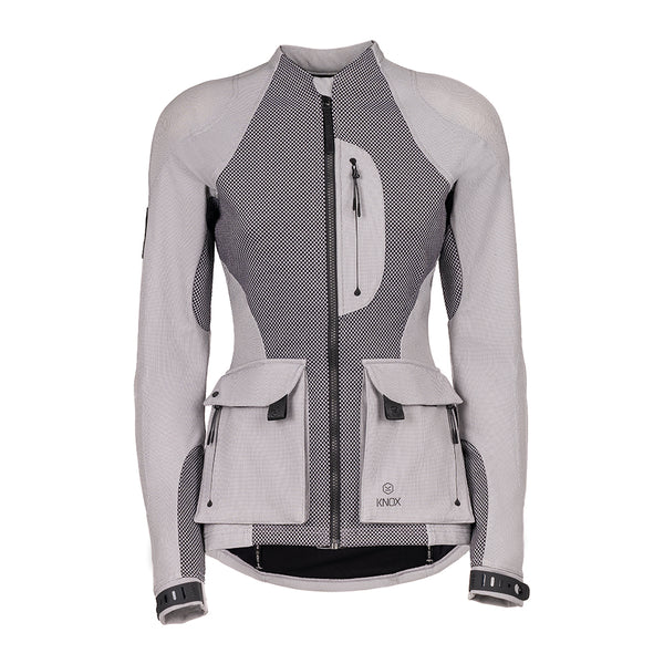Knox Tor Damen Hellgrau Schutzjacke Klasse AA