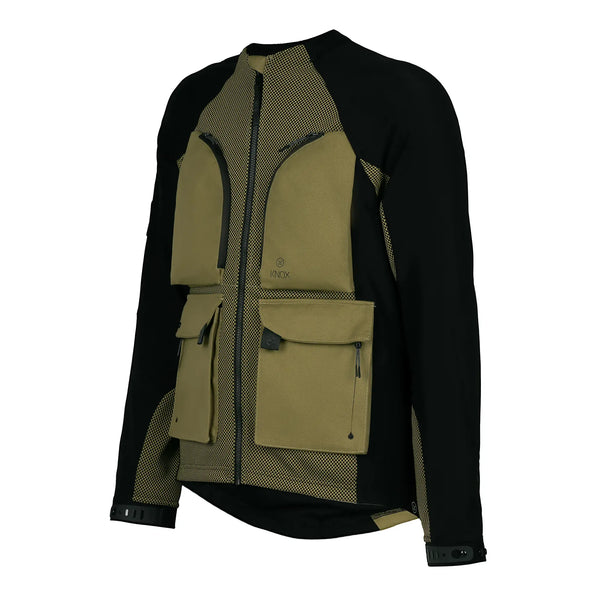 Knox Tor Men's Armoured Motorcycle Jacket Sage Class AA