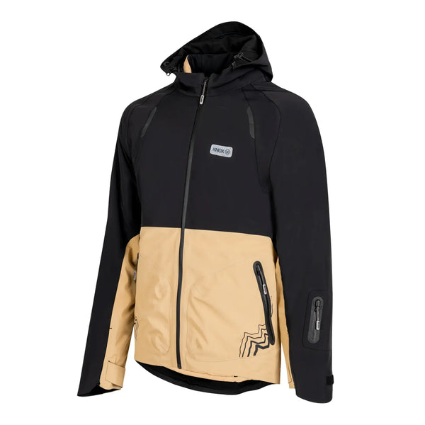 Knox Modra Herren Motorradjacke Schwarz/Sand