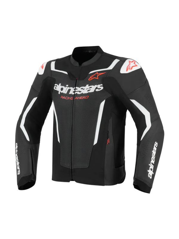 Alpinestars GP Force v2 Airflow Zwart/Wit Leren Motorjas