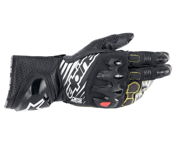 Alpinestars GP-Tech v2 Zwart/Wit Motorhandschoenen