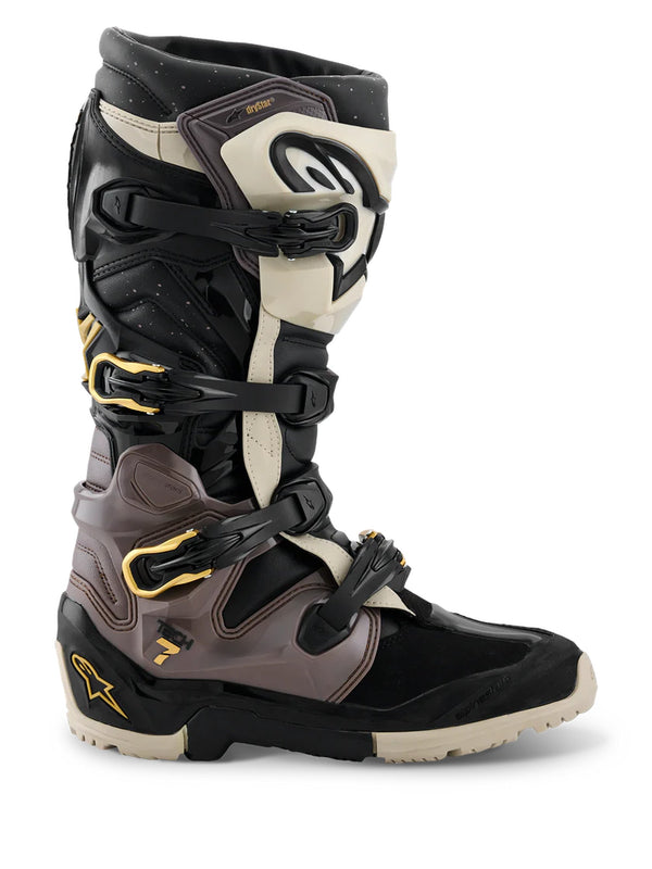 Alpinestars Tech 7 Enduro Drystar Black/Grey/Gold Motocross Boots