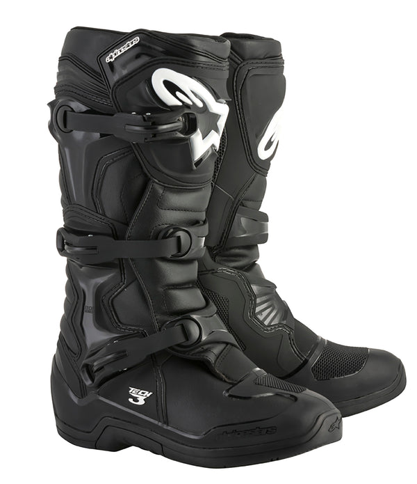 Alpinestars Tech 3 Black Motocross Boots