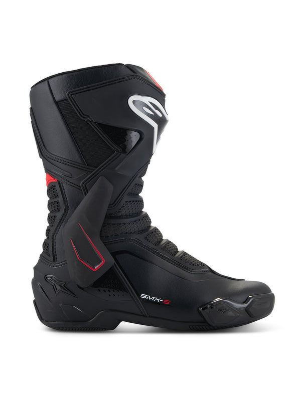 Alpinestars SMX-6 v3 Black/White/Red Motorcycle Boots