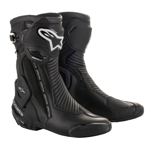 Alpinestars SMX Plus v2 Gore-Tex Black Motorcycle Boots