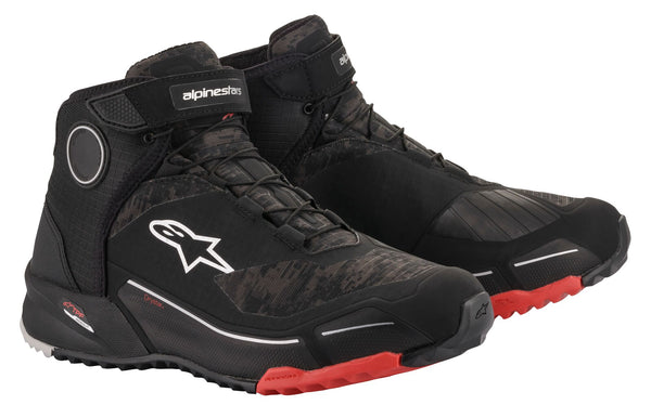 Alpinestars CR-X Drystar Zwart/Cammo Motorlaarzen