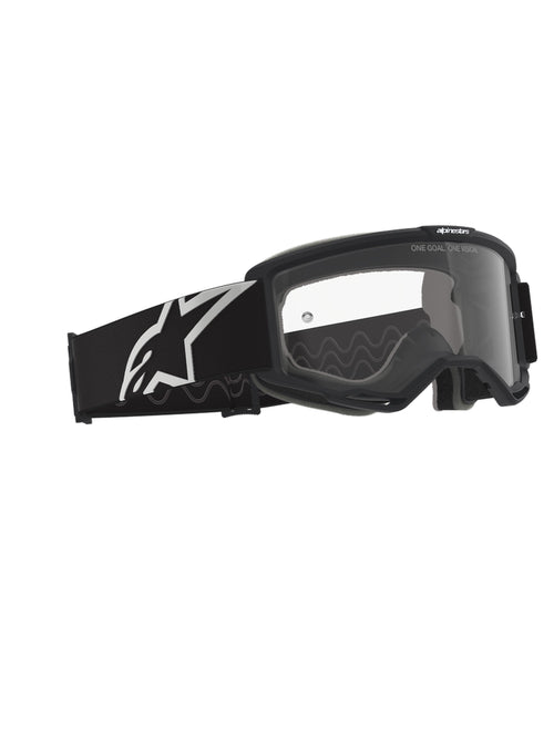 Alpinestars Vision OTG Zwart/Grijs Helder Crossbril