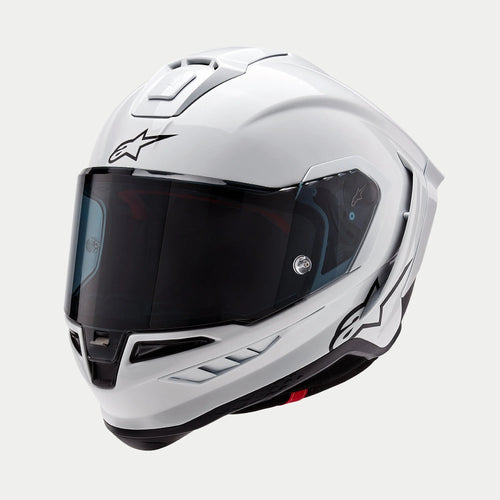 Alpinestars Supertech R10 Weiß/Mattschwarz Integralhelm