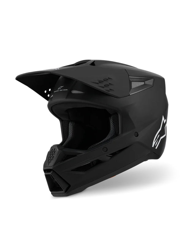 Alpinestars S-M3 Matte Black Motocross Helmet