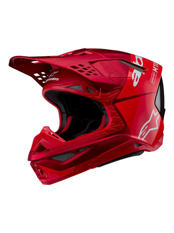 Alpinestars S-M10 2206 Flood Fluorored Motocross Helmet