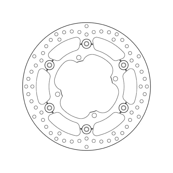 Brembo Serie Oro voorremschijf 270 x 3,0 mm Kawasaki 78B40844