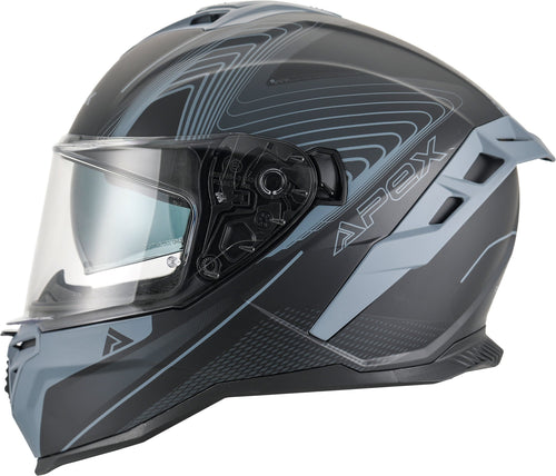 Apex FI200 Integraalhelm Madrid Grijs/Zwart
