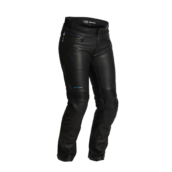 Halvarssons Velen Ladies Leather Motorcycle Trousers Black