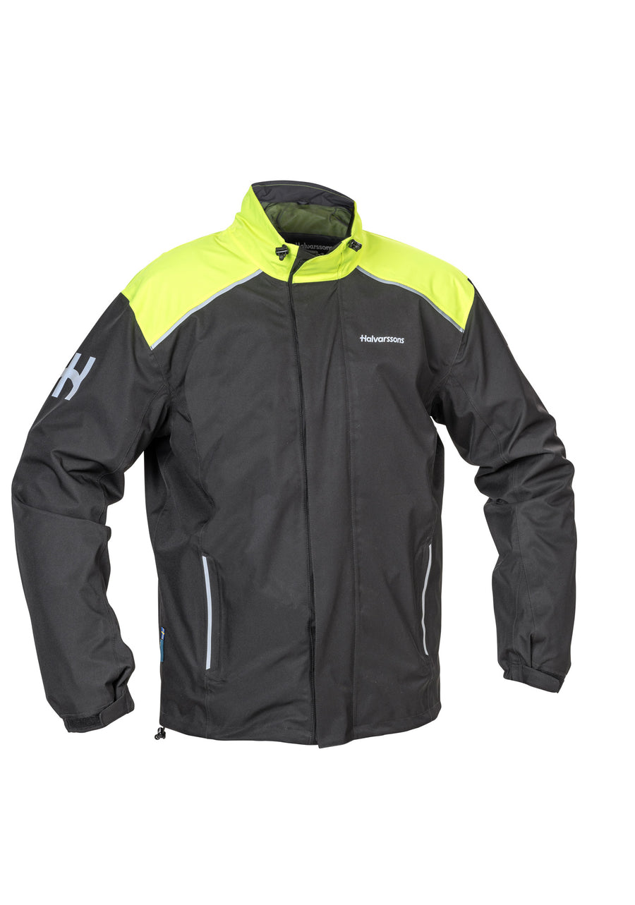 Halvarssons Bofallet Regenkleding Fluogeel/Zwart