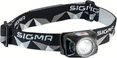 SIGMA SPORT HeadLED II Hoofdlamp Zwart Grijs – USB Oplaadbaar