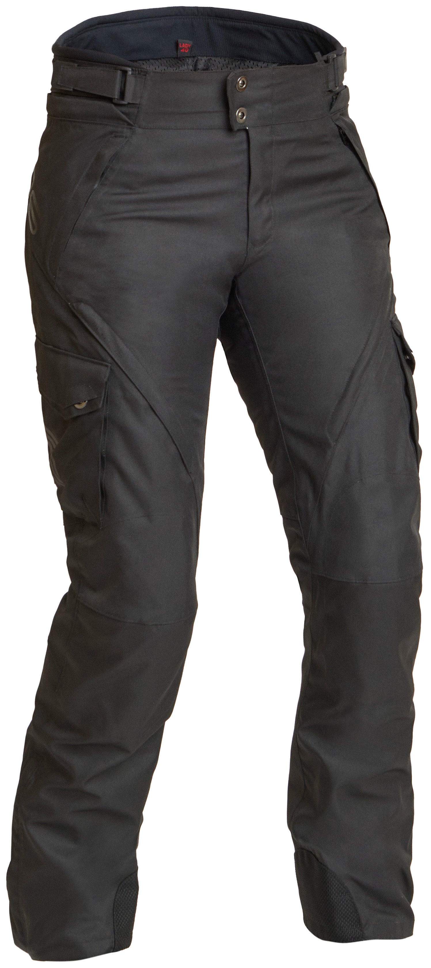 Lindstrands Husom Dames Motorbroek Zwart