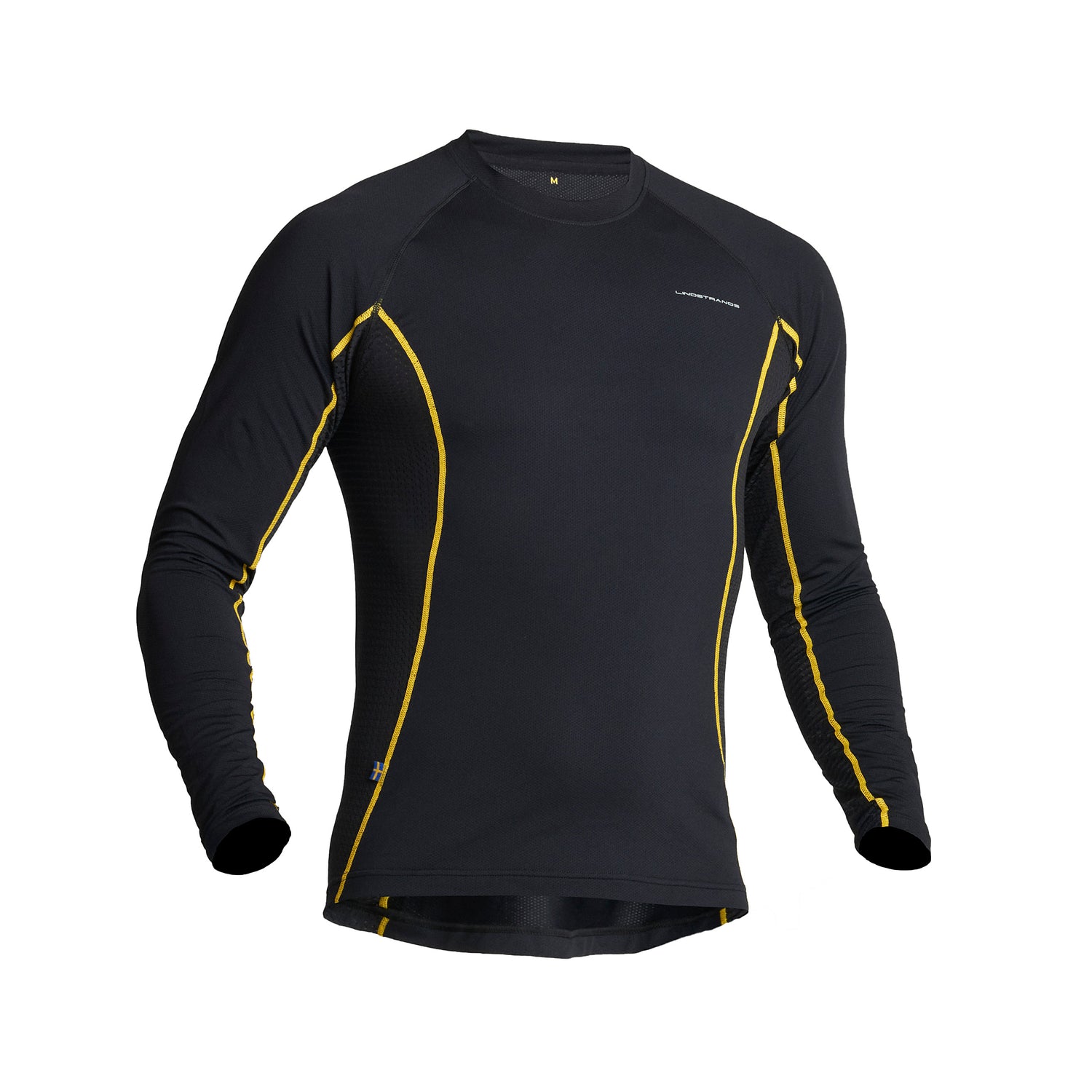 Lindstrands Dry Sweater Black Onderkleding Zwart