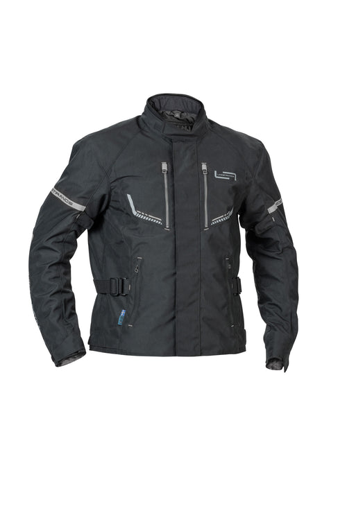 Lindstrands Lomsen Motorcycle Jacket Black - Big Size