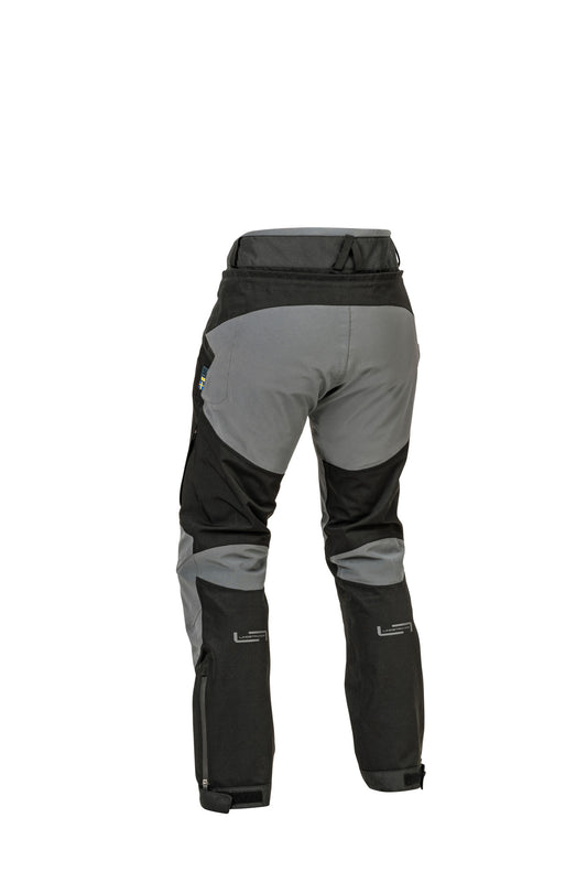 Lindstrands Lofsdalen Motorbroek Zwart/Staalgrijs/Grijs
