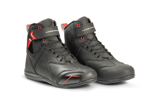 Lindstrands Sport leather Motorlaarzen Zwart