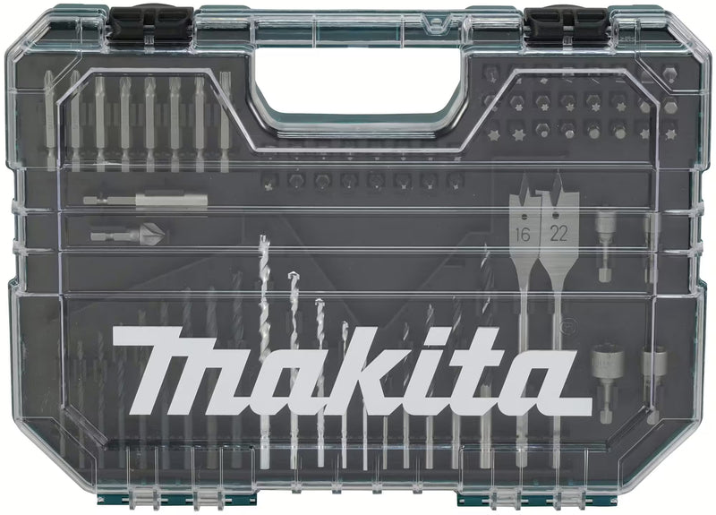 MAKITA klopboormachine Set incl. 75-delige boor-/bitset