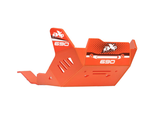 AXP Adventure Motorschutzplatte KTM 690 ENDURO R/SMC R ab 2026 Orange