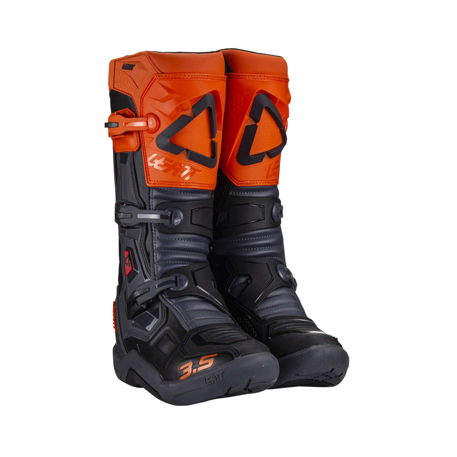 Leatt Moto 4.5 Motorcycle Boots – Motocross Boots Orange