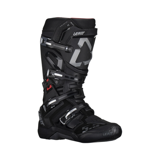Leatt Moto 5.5 FlexLock Motorcycle Boots – Motocross Boots Black