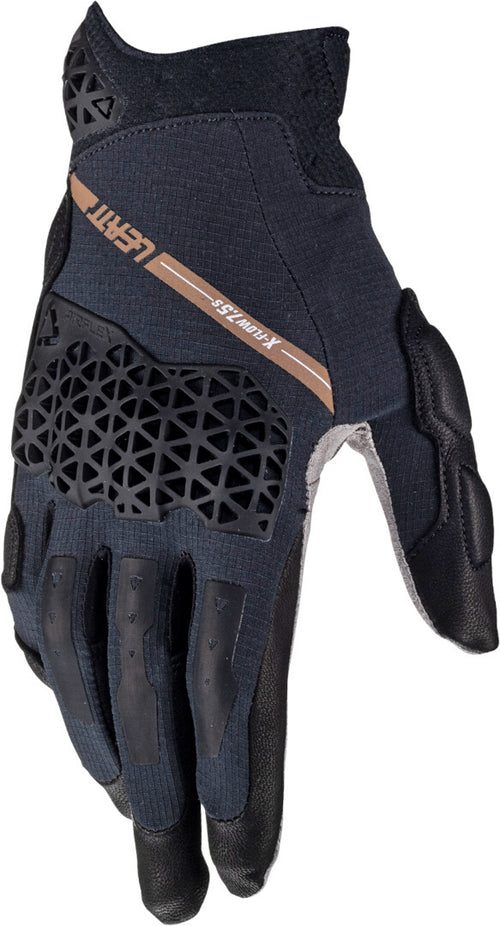 Leatt Glove ADV X-Flow 7.5 Short Stealth Zwart/Grijs