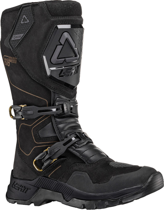 Leatt ADV HydraDri 7.5 Motorradstiefel – Wasserdicht Schwarz Grau