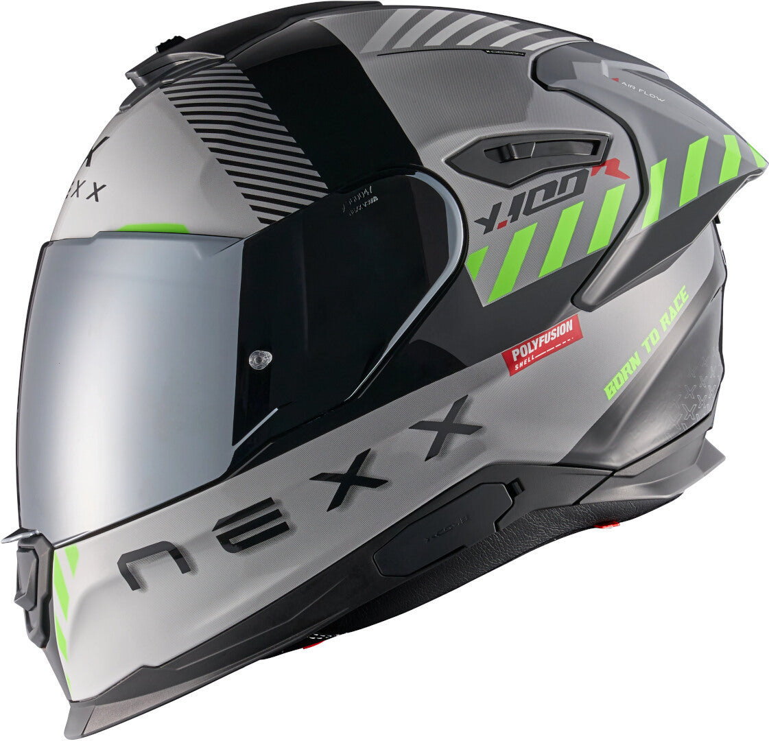 Nexx Y 100R Farbverlauf Grau-Schwarz