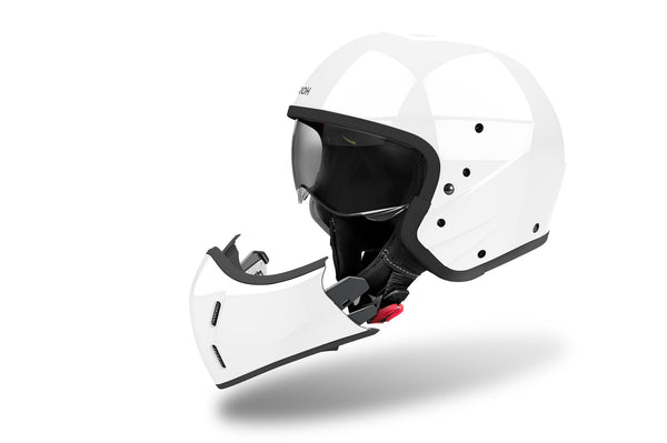 Airoh J 110 Color White Gloss Jethelm