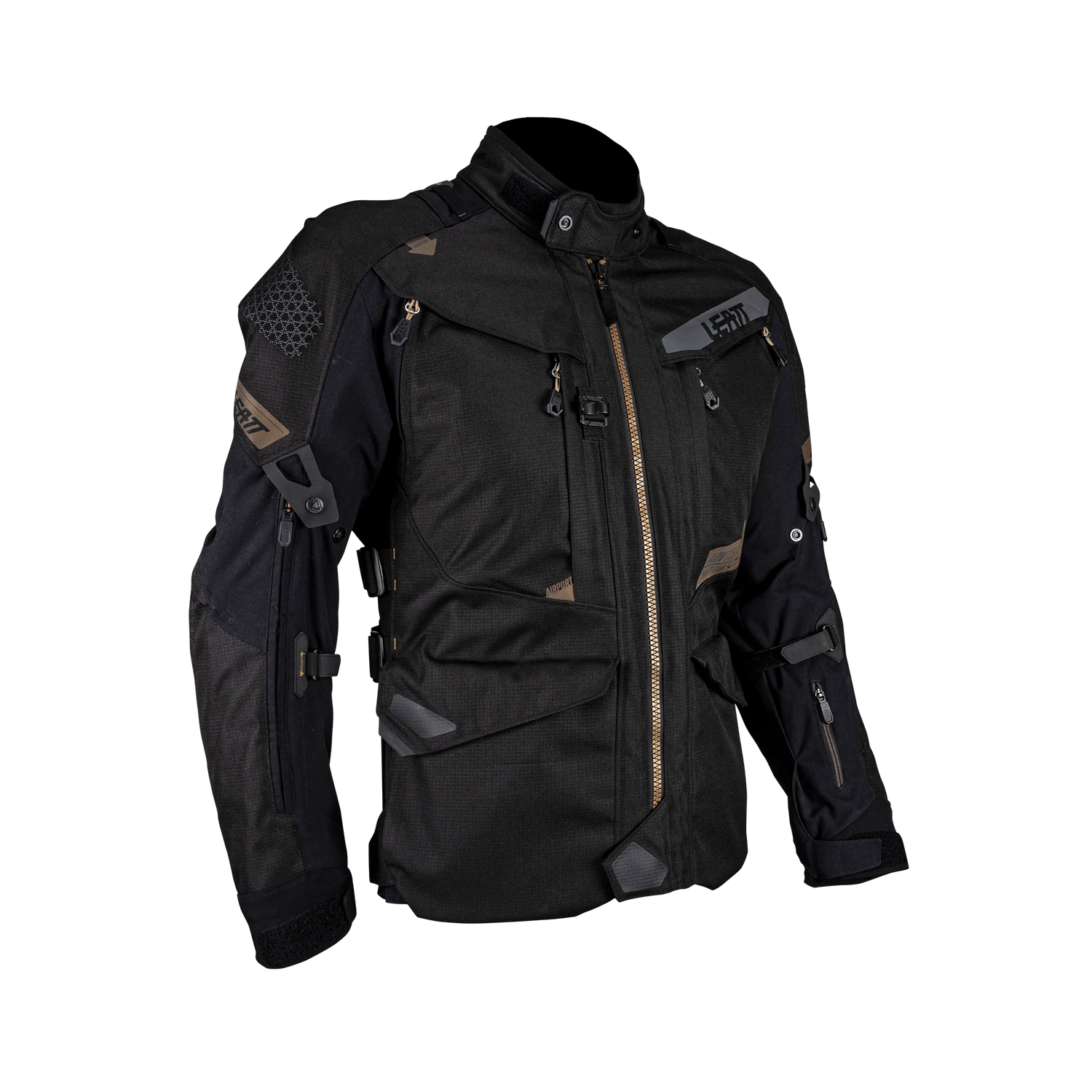 Leatt ADV MultiTour 7.5 motorcycle jacket HydraDri 30K AA level 2 black gray