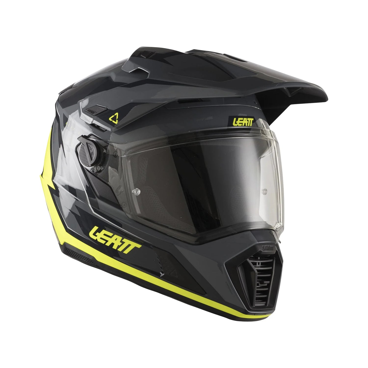 Leatt ADV 7.5 Kinder-Motorradhelm Adventure ECE 22.06 mit Brille, Hi-Viz Gelb