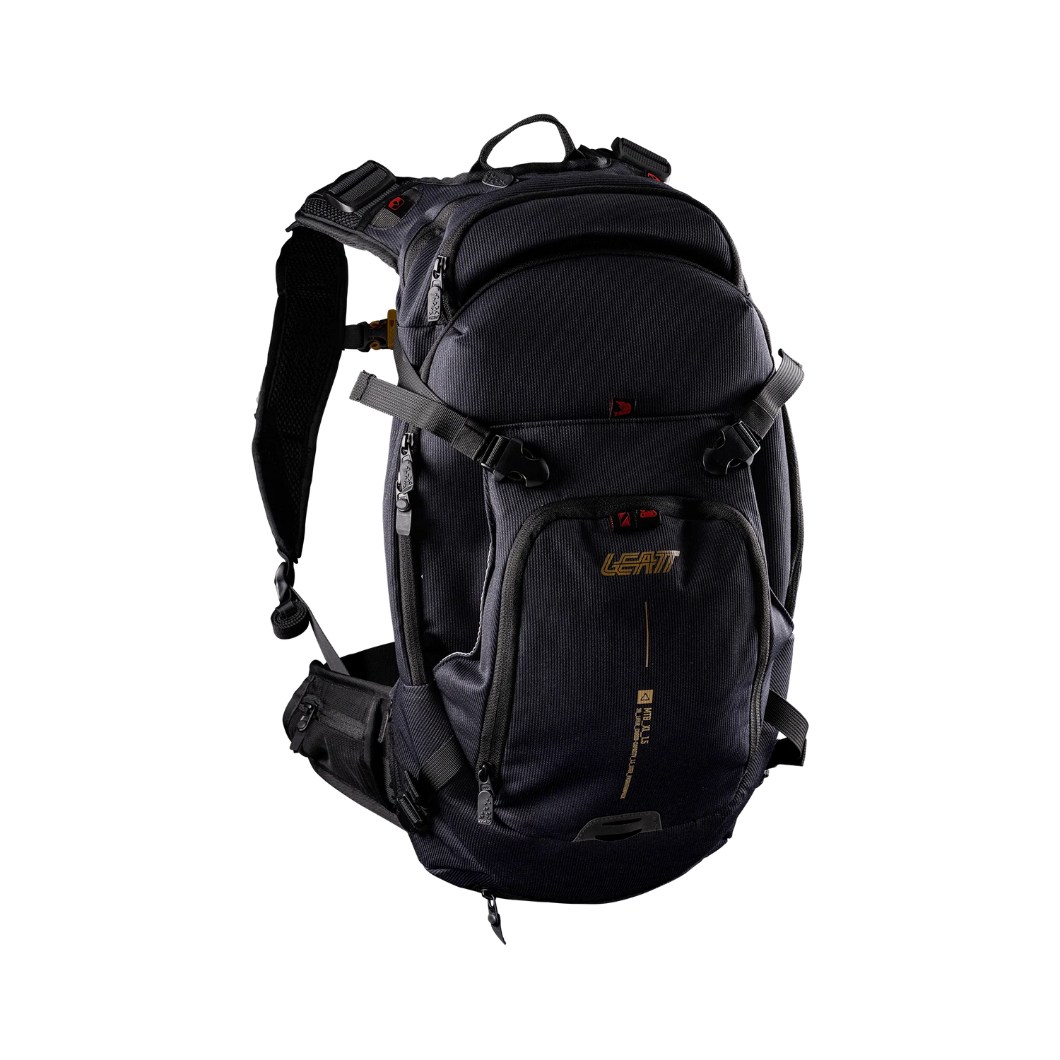 Leatt Hydration MTB XL 1.5 Rucksack Ghost Black – MTB-Trinkrucksack mit 20L Stauraum