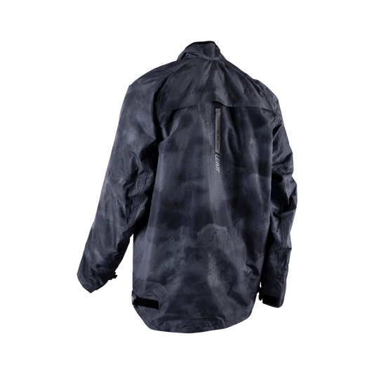 Leatt HydraDri EVO Regenjacke Camo Schwarz/Grau