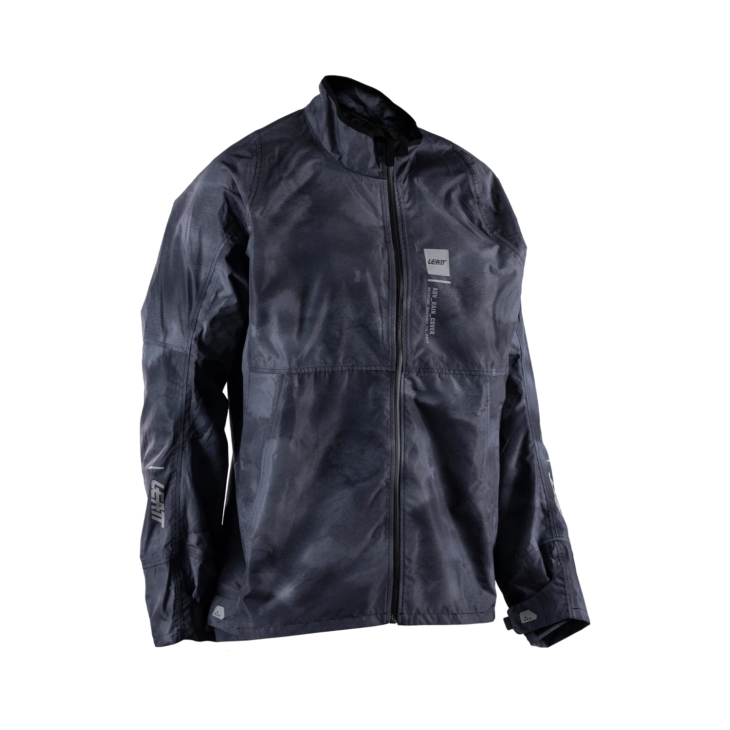 Leatt HydraDri EVO Regenjacke Camo Schwarz/Grau