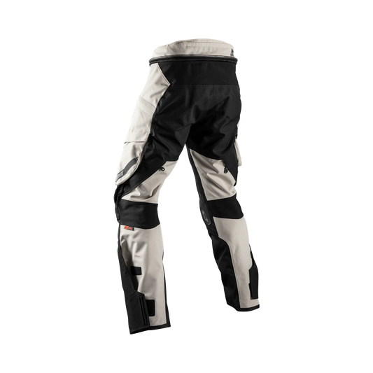 Leatt ADV DriTour 5.5 Motorradhose, wasserdicht, 20.000 mm Wassersäule, AA-Level-2-Protektoren, Sandbraun