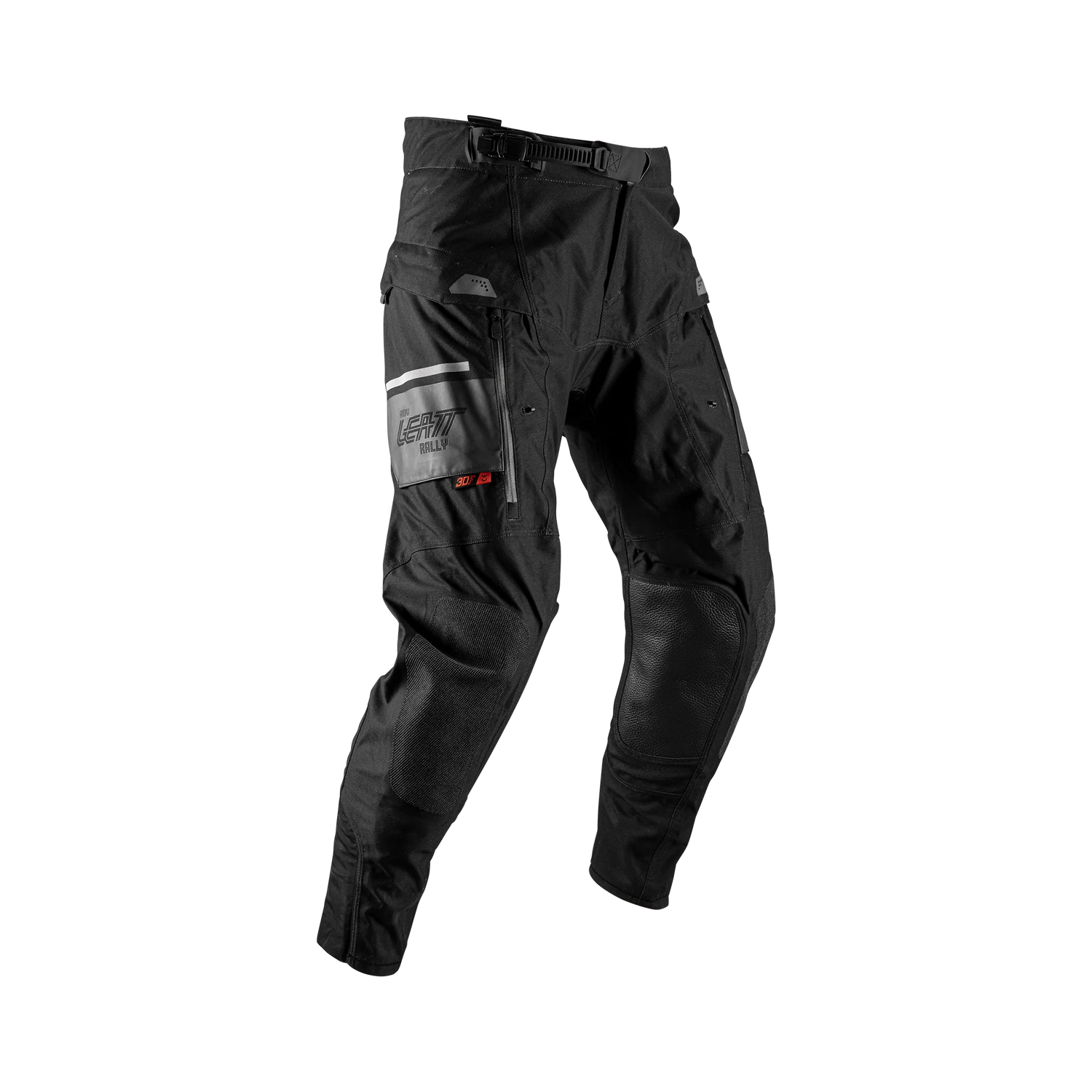 Leatt ADV Rally 7.5 HydraDri 30K Wasserdichte Adventure Stealth Motorradhose Schwarz/Grau