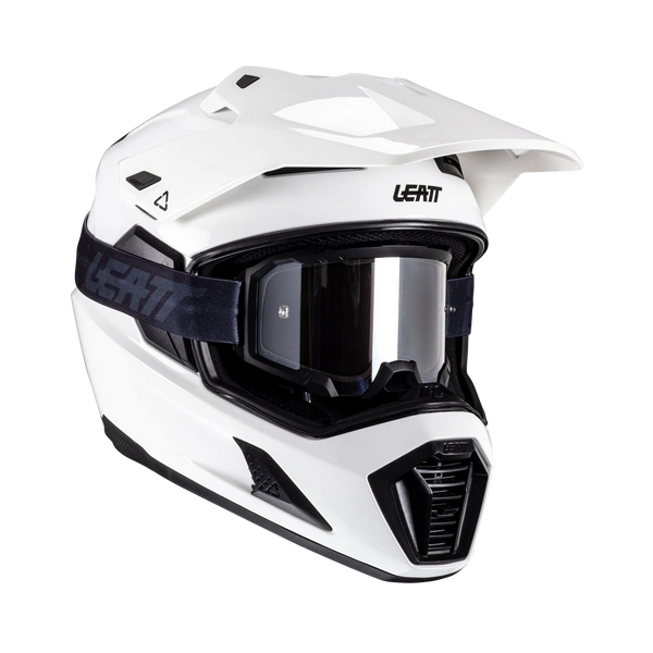Leatt ADV 8.5 motorhelm adventure ECE 22.06 met photochromic visor Wit