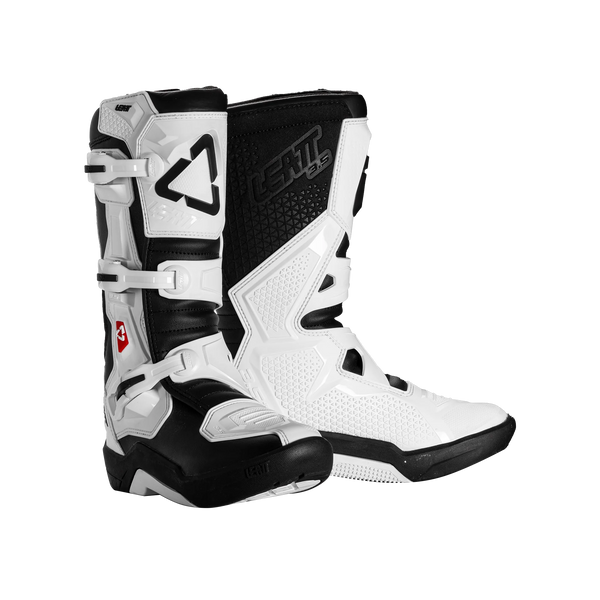 Leatt Moto 3.5 Junior Motorlaarzen Kinderen Wit
