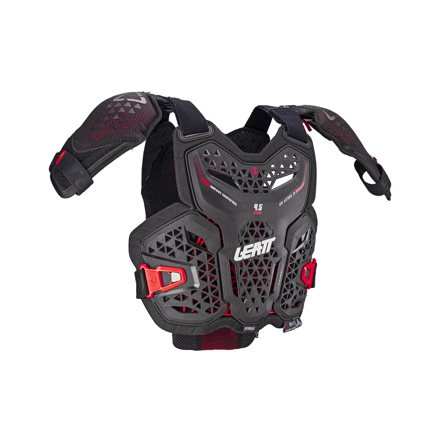 Junior Leatt Chest Protector 4.5 Hybrid Pro Black For Kids