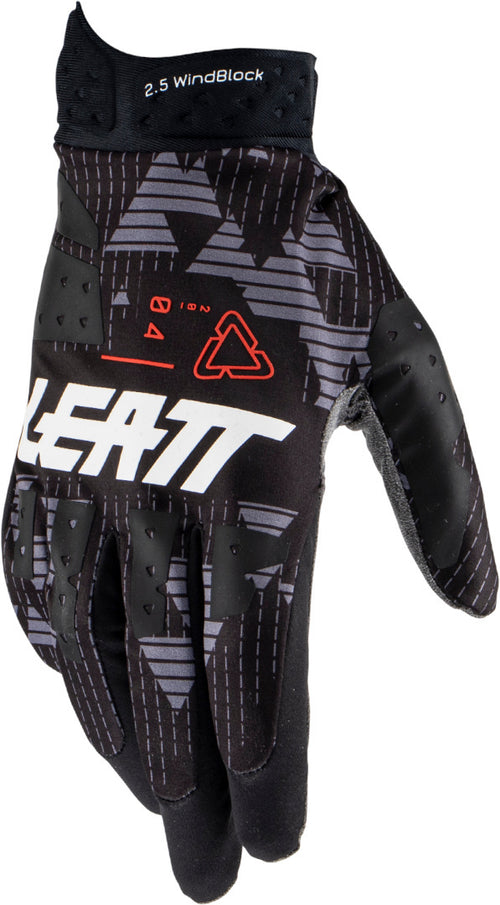 Leatt Glove Moto 2.5 WindBlock Zwart