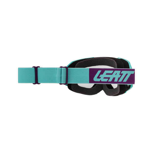 Leatt Vizion 2.5 Crossbril Aquablauw en transparant